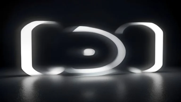 Letra Caixa 3D com LED iluminada em fachada comercial moderna