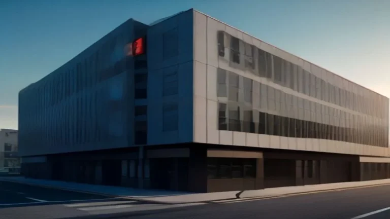 Fachada de loja com Letra Caixa 3D com LED brilhante